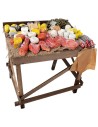 Mixed stall of cold cuts and cheeses cm 20x15x16 h