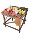 Mixed stall of cold cuts and cheeses cm 20x15x16 h