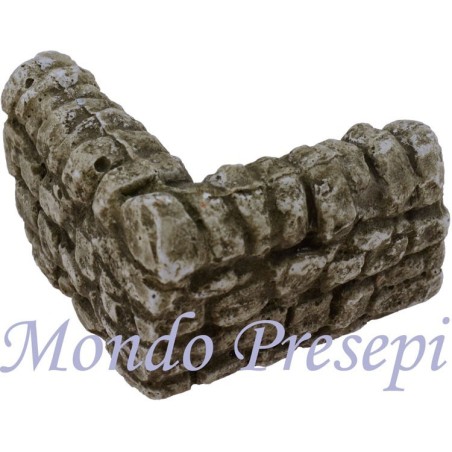 Muretto ad angolo Mondo Presepi