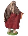 Man with amphorae series 16 cm in terracotta with fabric