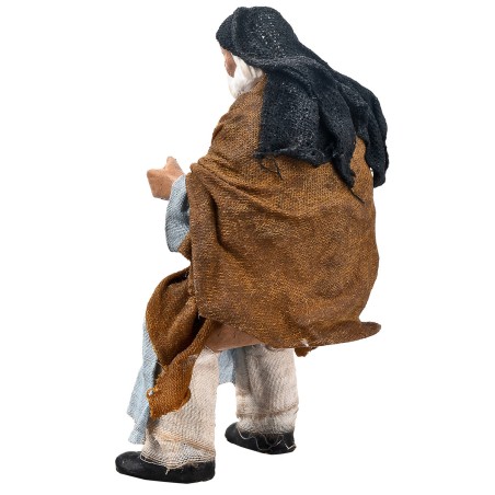 copy of Donna araba con brocche 12 cm in terracotta con abiti