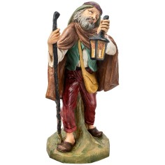 Pastore con lanterna Euromarchi 45 cm per presepe Mondo Presepi