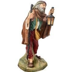 Pastore con lanterna Euromarchi 45 cm per presepe Mondo Presepi 2