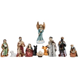 Nativity Set 3 cm 11 subjects for nativity scene