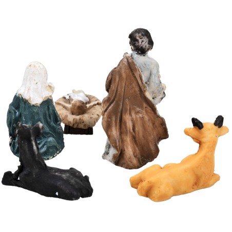 Conjunto Natividad 3 cm 11 figuras para belén para belén Mundo