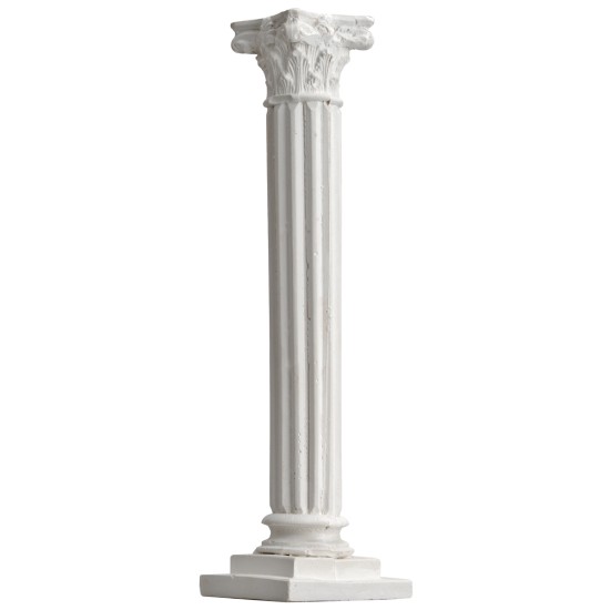 Fluted column 28.5 cm h for nativity scene Mondo Presepi