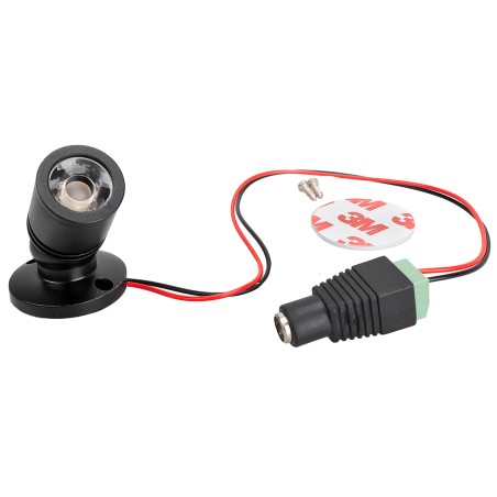 Foco orientable con luz blanca cálida para belén