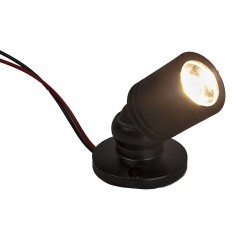 Foco orientable con luz blanca cálida para belén 2