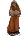 Cm 15 Bambina con agnello