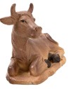 Set ox and donkey seated series 12 cm for nativity scene Mondo Presepi