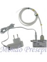 Illuminator flicker with 30 beam fiber optics power supply