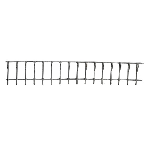 copy of Straight metal railing for nativity scene Mondo Presepi
