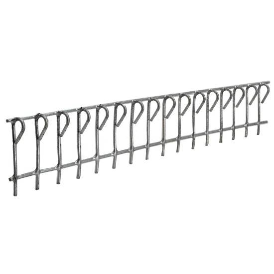 copy of Straight metal railing for nativity scene Mondo Presepi