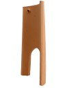 Tegola con porta in terracotta 22 cm per presepe Mondo Presepi