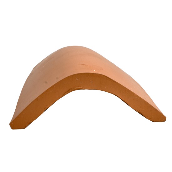 Tegola con foro in terracotta h 22 cm per presepe Mondo Presepi