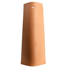 Teja con agujero en terracota h 22 cm para belén Mundo Pesebres