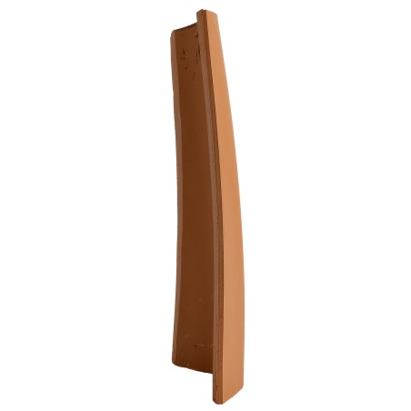 Tegola con foro in terracotta h 22 cm per presepe Mondo Presepi