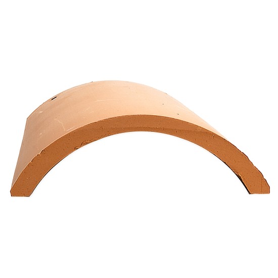 Teja con agujeros en terracota h 22 cm para belén Mondo Presepi