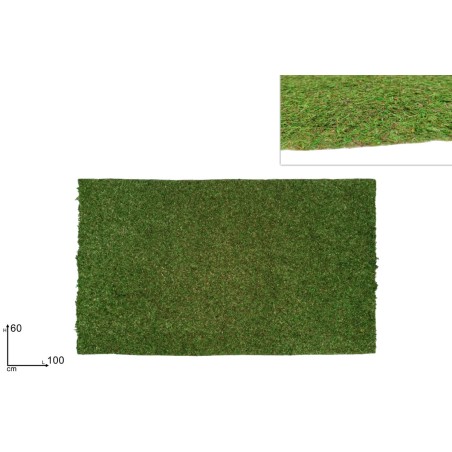 Alfombra de musgo efecto natural 100x60 cm para belén Mundo