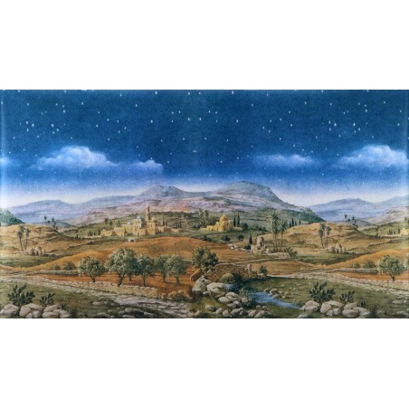 copy of Carta cielo stellato metallizzato 5x1 m per presepe