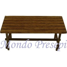 Wood table cm 13x6x6
