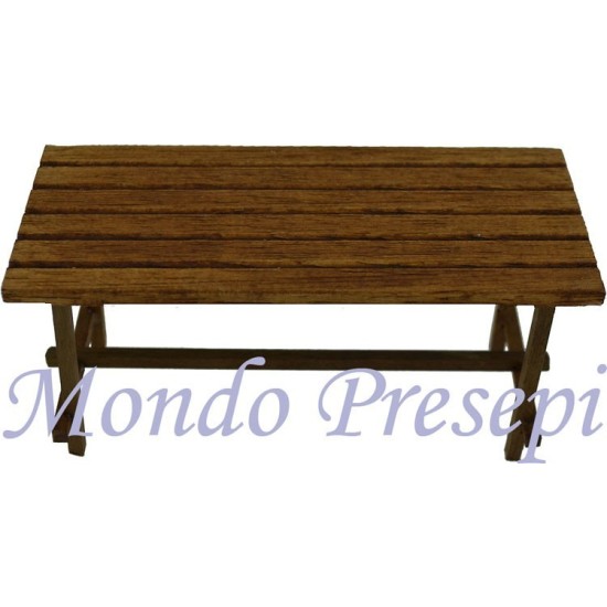 Mesa de madera cm 13x6x6 Mundo Pesebres