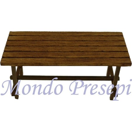 Mesa de madera cm 13x6x6 Mundo Pesebres