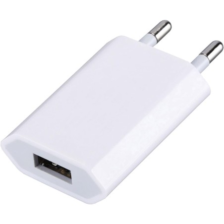 Adaptador USB enchufe europeo 5V 1A para accesorios de belén