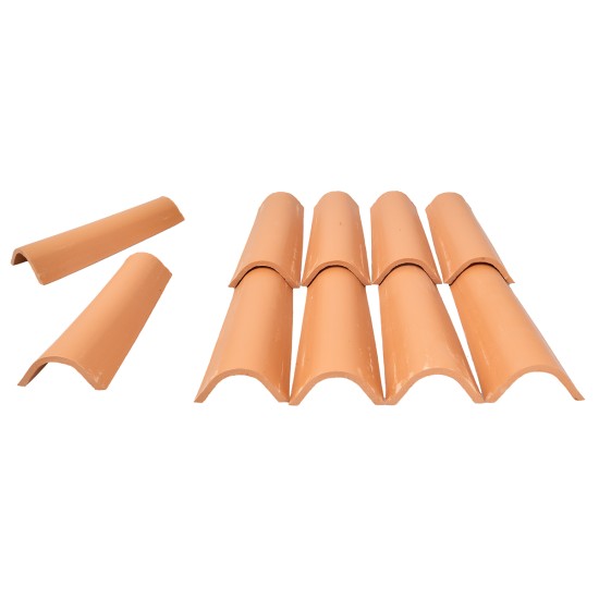 Coppi de terracota para belén cm 11,70x4,3x2 h 10 piezas para belén