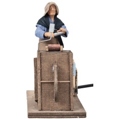 copy of Painter 15 cm in motion for nativity scene Mondo Presepi 2