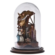 copy of Presepe illuminato in campana di vetro completo di 2