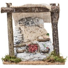 copia de Taller de herrero con tienda cm 15,5x15,5x17 h por