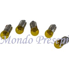 Envelope 5 yellow bulbs att. E10