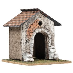 copy of House with stone arch and sloping roof cm 2