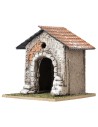 copy of House with stone arch and sloping roof cm