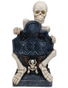 Tomba con scheletro illuminata h 57 cm per presepe Mondo Presepi
