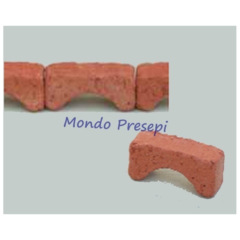 The envelope 30 small arches in terracotta mm 10X21X7