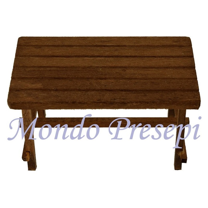 Wooden table 10x5.5x5 cm