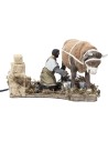 Ordeñador con vaca con doble movimiento serie 12 cm
