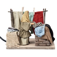 copy of Peasant Woman Watering Vegetables in Motion Series 12 cm 2