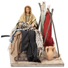 copy of Contadina che annaffia ortaggi in movimento serie 12 cm