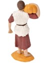Pastor con calabaza serie Oliver h 7,5 cm para pesebre Mondo