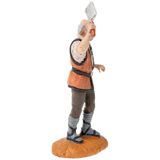 Carnicero serie Oliver h 9 cm para belén Mondo Presepi