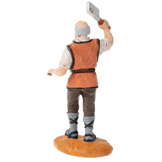 Butcher Oliver series h 9 cm for nativity scene Mondo Presepi
