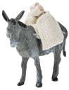 Donkey with jute sacks cm 9x4.2x8.3 h for Mondo nativity scene