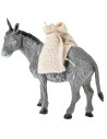 Donkey with jute sacks cm 9x4.2x8.3 h for Mondo nativity scene