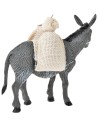 Donkey with jute sacks cm 9x4.2x8.3 h for Mondo nativity scene