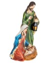 Bloque Natividad en resina cm 7x4,5x12,6 h para pesebre Mundo