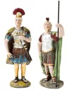 Juego dos soldados romanos de la serie Oliver h 12 cm