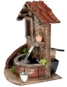 Fontana con pompa funzionante a corrente cm 15x13,3x19,5 h
